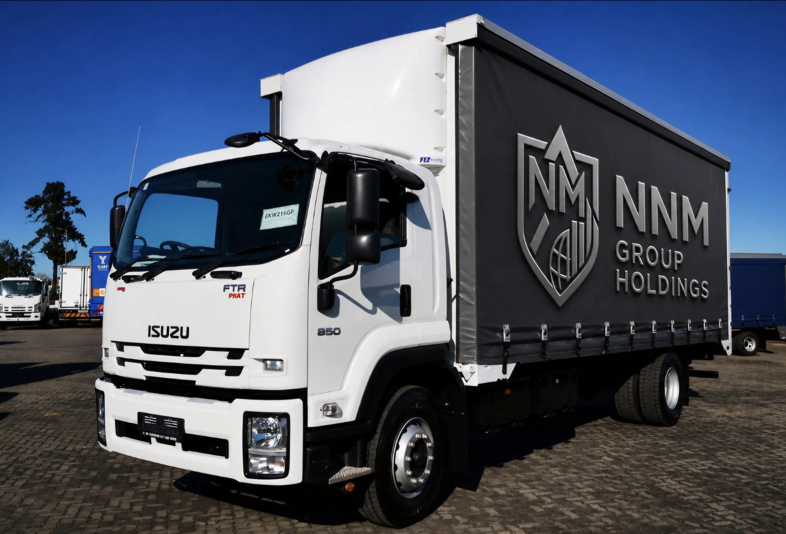 IB Logistics Isuzu FTR truck — NNM Group Holdings fleet